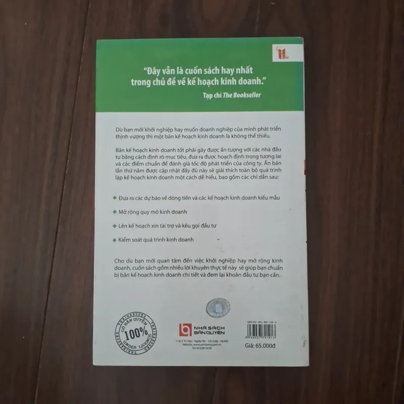 Lập kế hoạch kinh doanh 593180