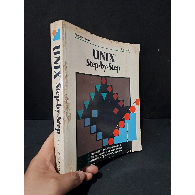 Unix Step - by - step mới 70% bẩn nhẹ, có vệt nước, bị mọt Ben Smith HCM2104 NGOẠI VĂN 923895