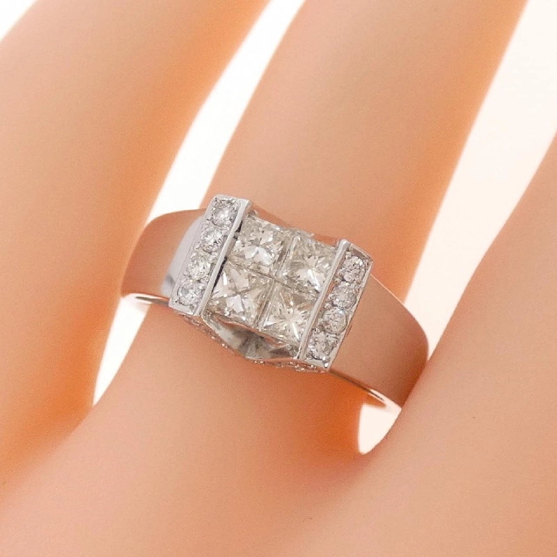 Nhẫn kim cương K18WG 0.80CT 667118