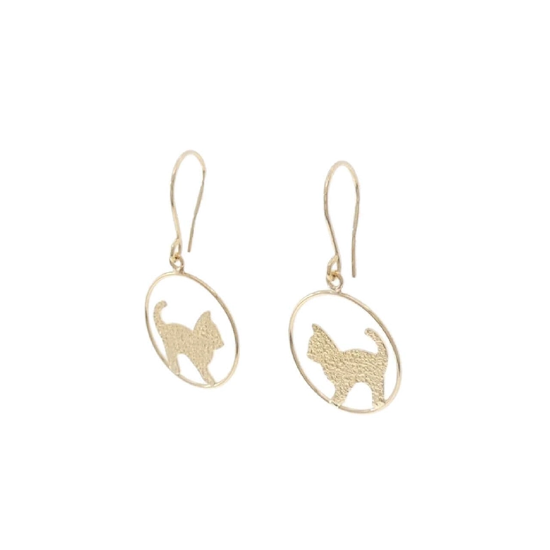 K18YG Bông tai - Hàng hiệu Chính hãng 864223