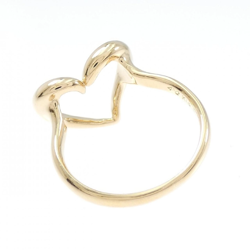 Nhẫn hình trái tim K18YG 4゜C - Hàng hiệu Authentic 835608