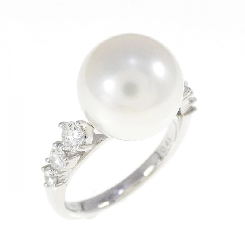 Nhẫn ngọc trai trắng PT900 11mm 669264