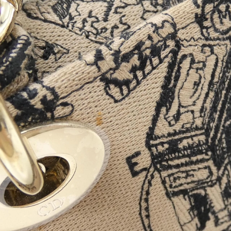 Túi xách nữ D-Light Medium PLAN DE PARIS của Christian Dior 618671