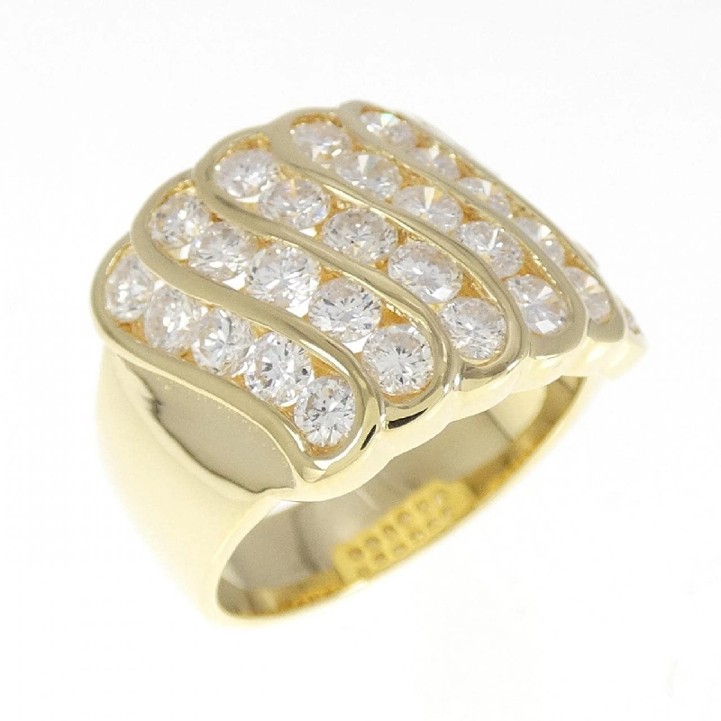 Nhẫn kim cương K18YG 2.15CT 672739