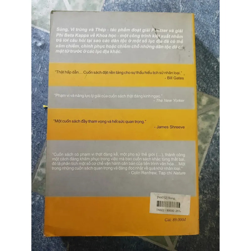 Súng, Vi trùng và Thép - Jared Diamond 932091