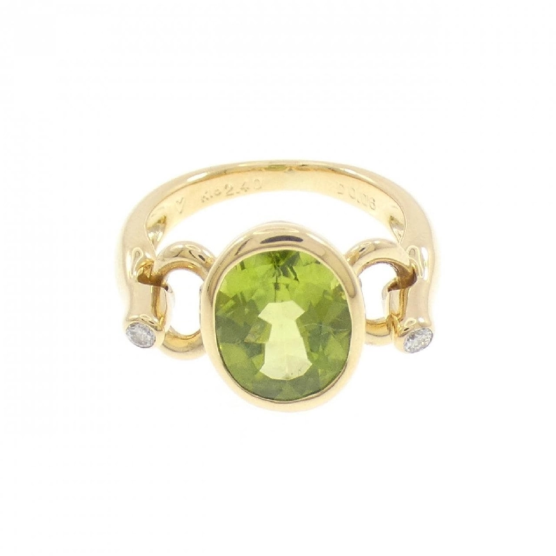 Nhẫn Peridot K18YG 2.40CT - Hàng hiệu Chính hãng 850807