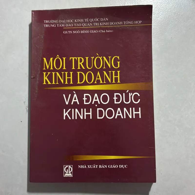 Môi trường kinh doanh và đạo đức kinh doanh 726992