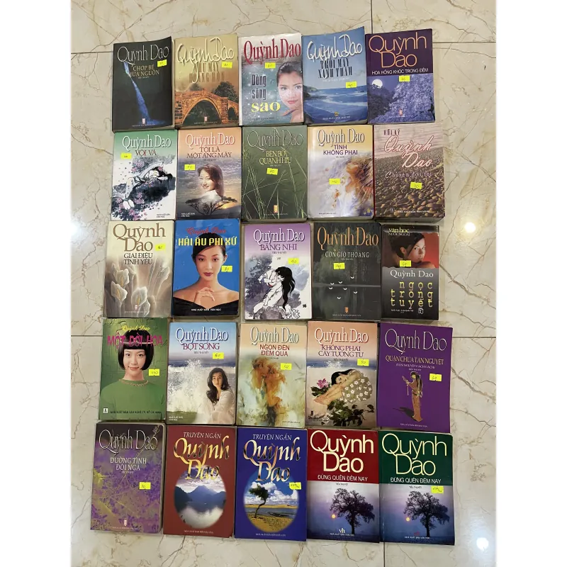 Quỳnh Giao có 43 cuốn  779421