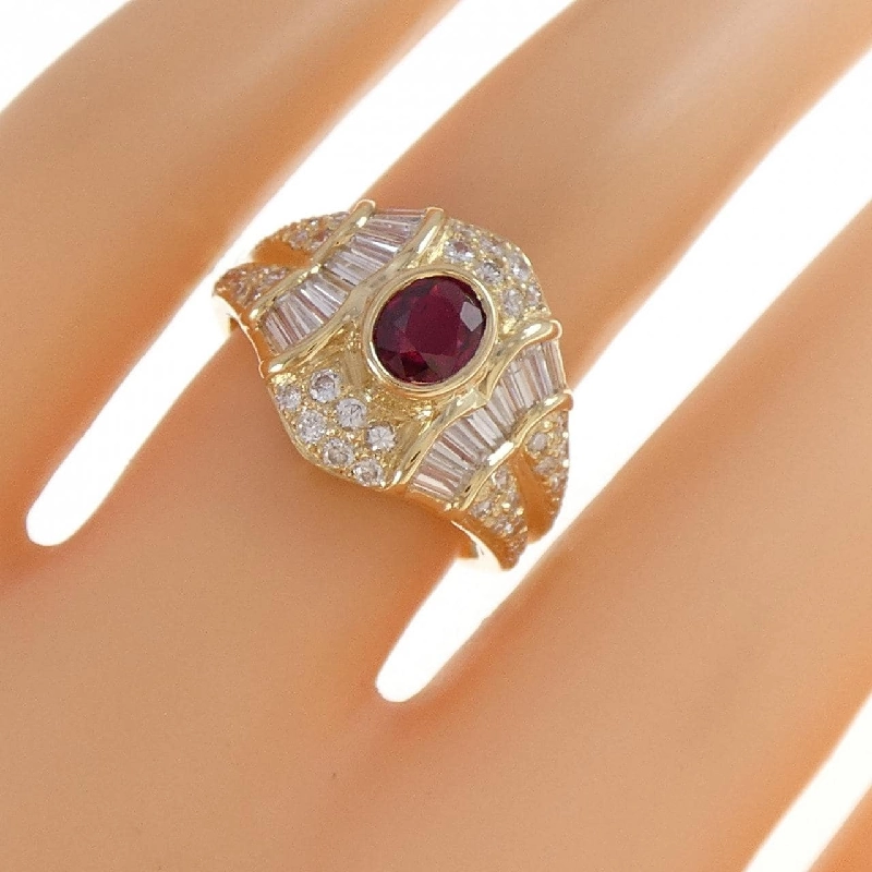 Nhẫn Ruby 750YG 0.48CT - Hàng hiệu Chính hãng 854349