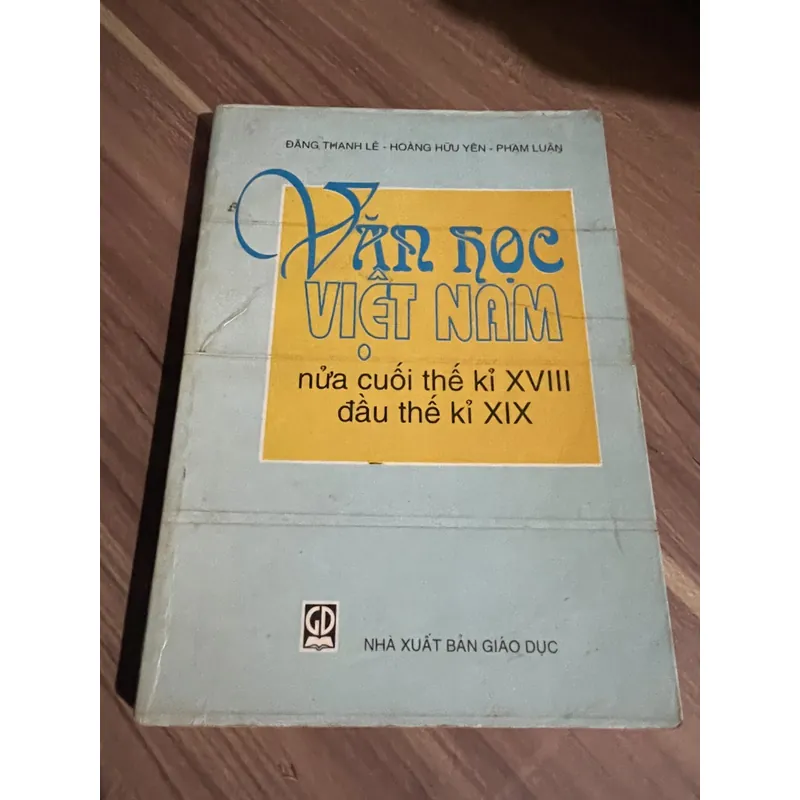 Văn học Việt Nam nửa cuối thế kỷ 19 đến đầu thế kỷ 20 661847
