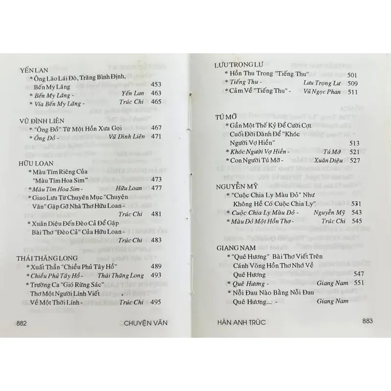 Chuyện Văn - Hàn Anh Trúc - Lai lịch nhà thơ, bài thơ. 589032