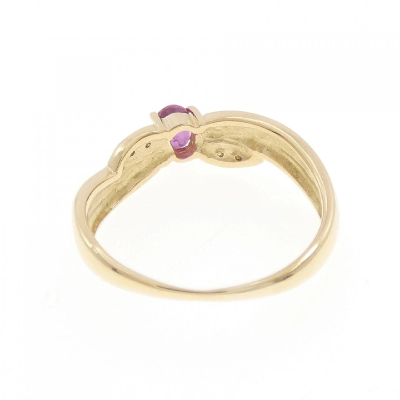 Nhẫn Ruby K18YG - Hàng hiệu Chính hãng 850616