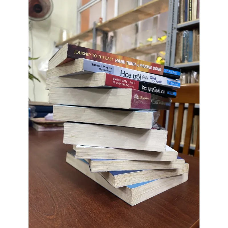 HÀNH TRÌNH KHÁM PHÁ VĂN HOÁ TÂM LINH (10 CUỐN) - NGUYÊN PHONG phóng tác 961165