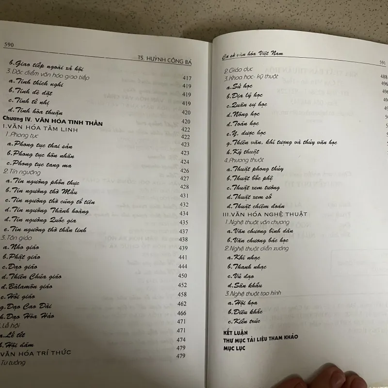 CƠ SỞ VĂN HÓA VIỆT NAM – Huỳnh Công Bá 784410