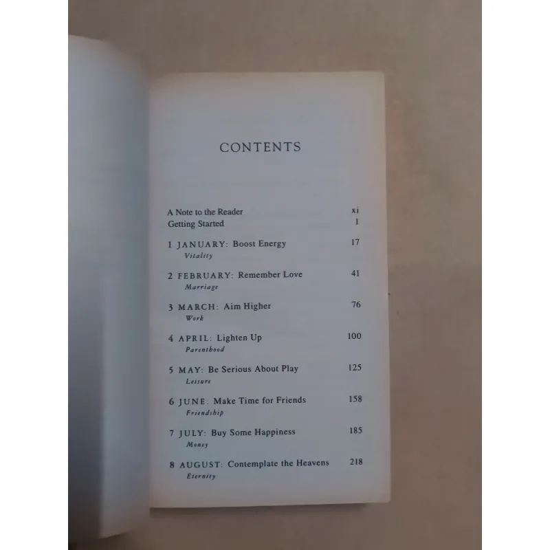 The Happiness Project - Gretchen Rubin 990307