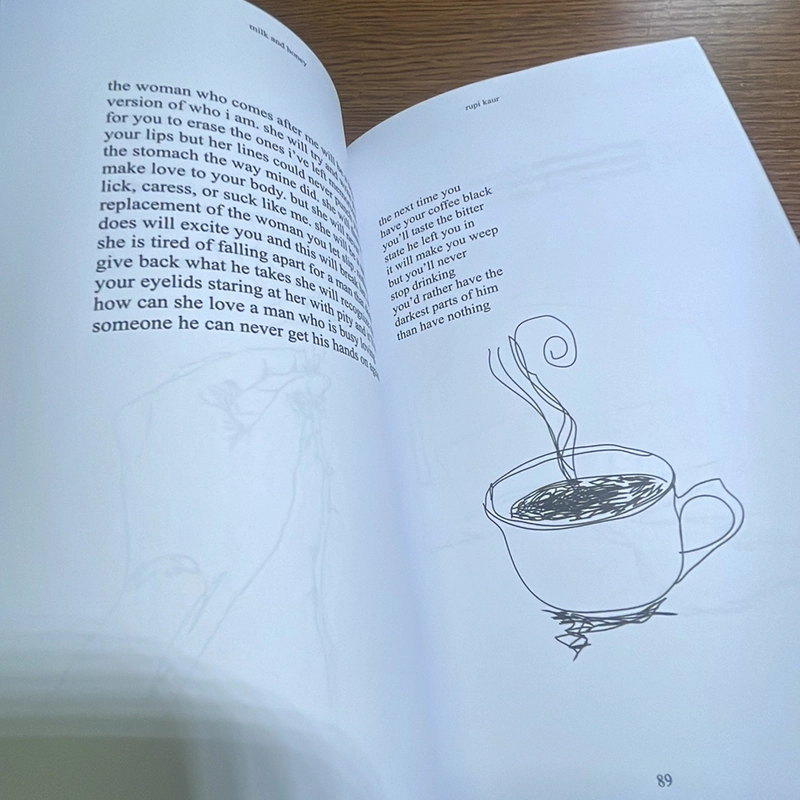 Milk and honey Rupi Kaur 450380