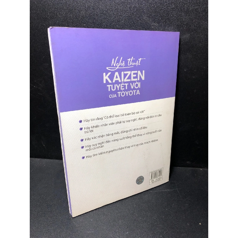 Nghệ thuật Kaizen tuyệt vời của Toyota 2019 Yoshihito wakamatsu mới 85% bẩn bìa HCM1811 912834