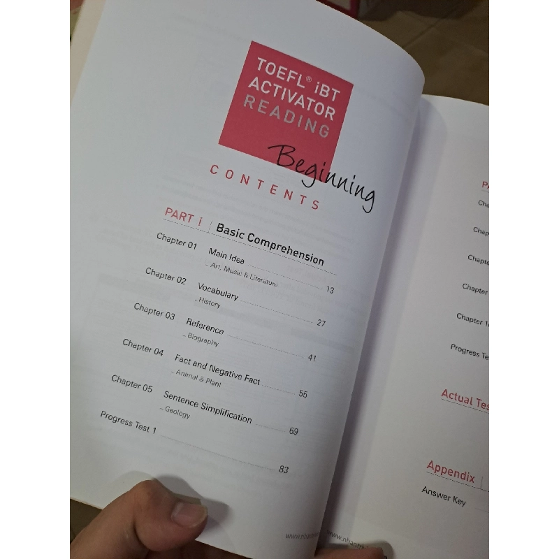 Toefl iBT Activator Reading beginning 2008 mới 90% chưa viết HCM0808 HỌC NGOẠI NGỮ 919588