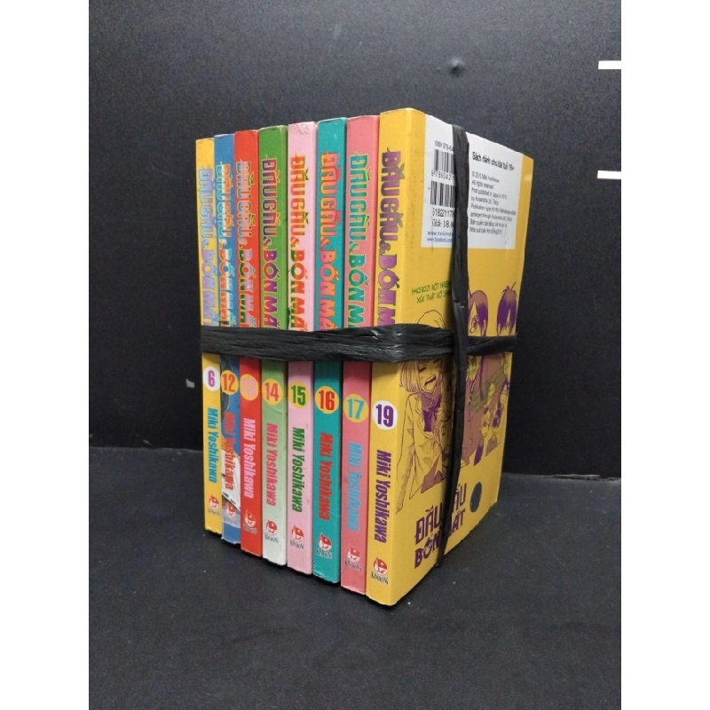 [Phiên Chợ Sách Cũ] Combo 8 Đầu gấu & bốn mắt tập 6, 12, 13, 14, 15, 16, 17, 19 2303 424193