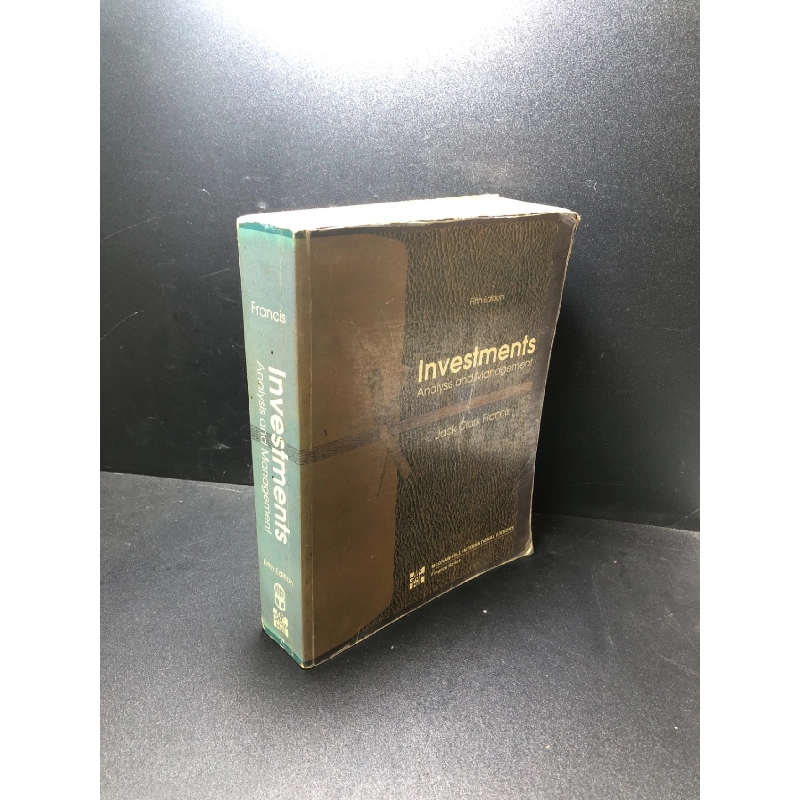 Investments analysis and management mới 80% highlight , ố và bẩn HCM0411 912327