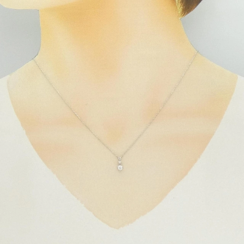 Dây chuyền kim cương Vandome 0.113CT - Hàng hiệu Authentic 840004