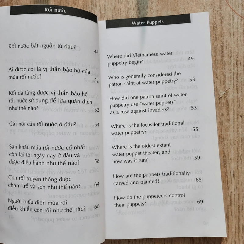 Rối nước | Hữu Ngọc chủ biên | song ngữ Anh Việt 542146