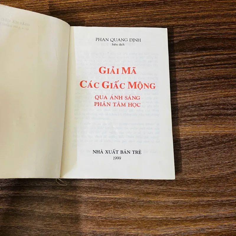 Giải Mã Các Giấc Mộng Qua Ánh Sáng Phân Tâm Học#HATRA 929762