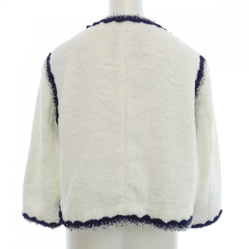 【Mã giảm giá】Áo khoác không cổ CHANEL 636231