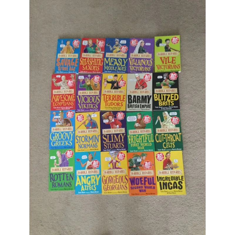 Horrible Histories Blood Curdling (Sách nhập) - 20 quyển 795982