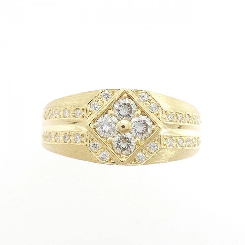 Nhẫn kim cương K18YG 0.52CT - Hàng hiệu Chính hãng 848483