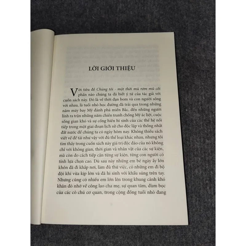 CHÚNG TÔI - MỘT THỜI MŨ RƠM MŨ CỐI 991140