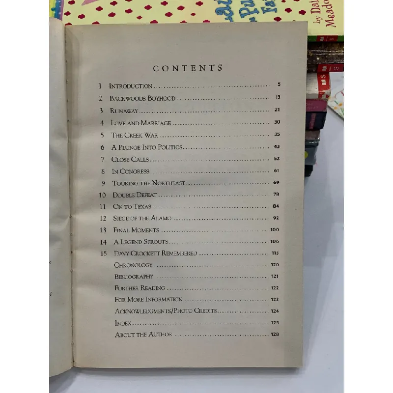 Davy Crockett: In His Own Words – George Sullivan 559570