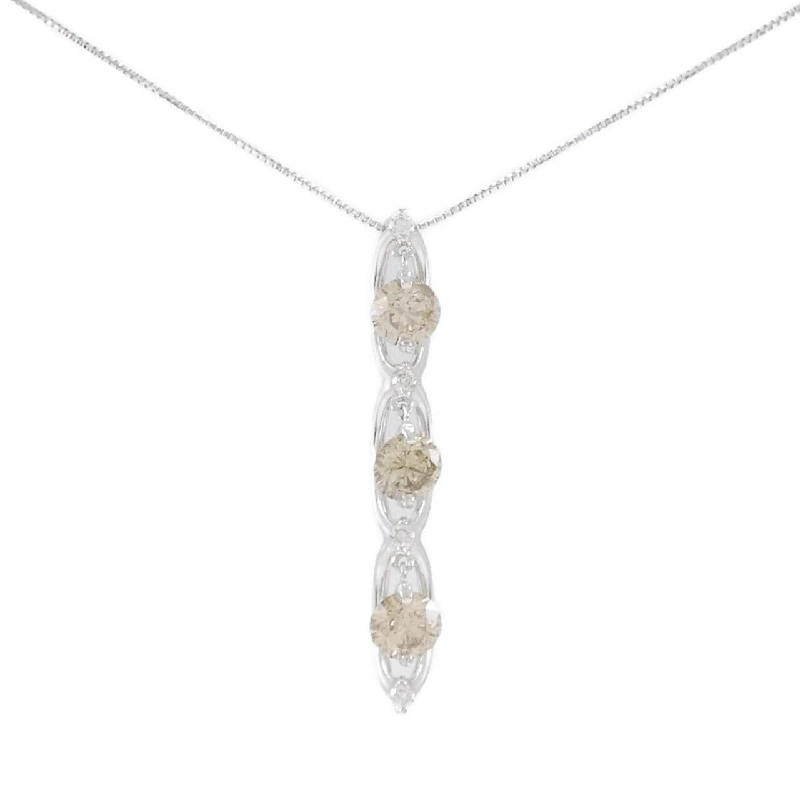 K18WG Dây chuyền kim cương 1.52CT - Hàng hiệu Chính hãng 866509