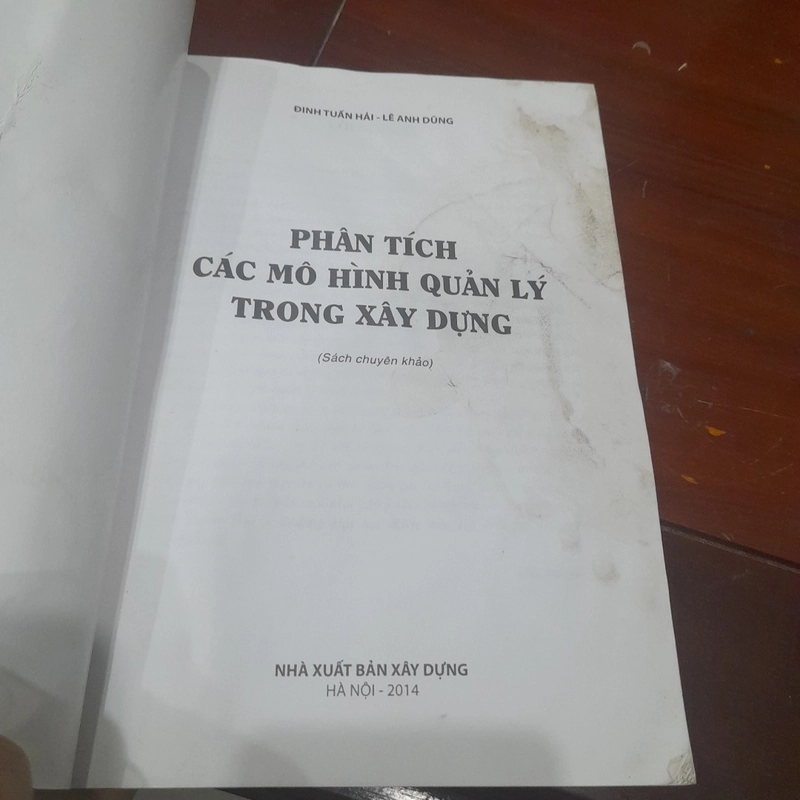 Phân tích CÁC MÔ HÌNH QUẢN LÝ TRONG XÂY DỰNG (sách chuyên khảo) 298526