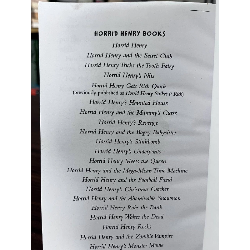 Horrid Henry and the Mega-Mean Time Machine - Francesca Simon 935212