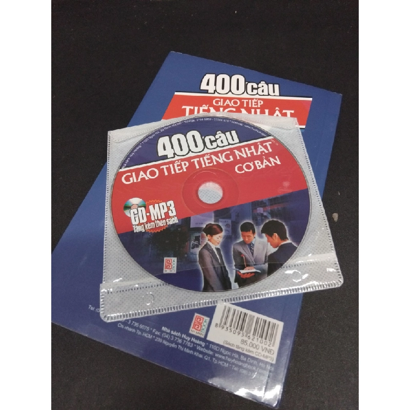 400 câu giao tiếp tiếng Nhật cơ bản (kèm CD) Toshihiro Lto mới 90% ố nhẹ 2013 HCM.ASB0811 344975