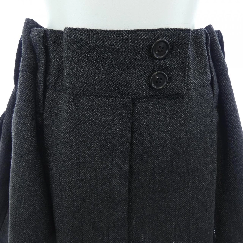 Chân váy mini bằng len Chevron PRADA P132ZG SOOO 17YU - Hàng hiệu Chính hãng 809079