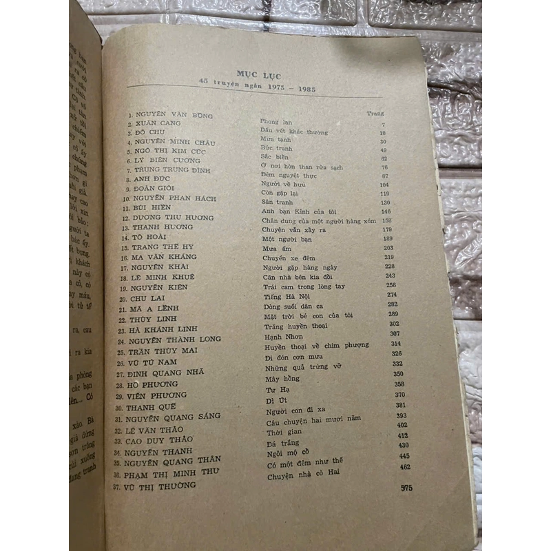 45 truyện ngắn 1975-1985 - khổ lớn - Văn học Việt Nam sau 1975 460984