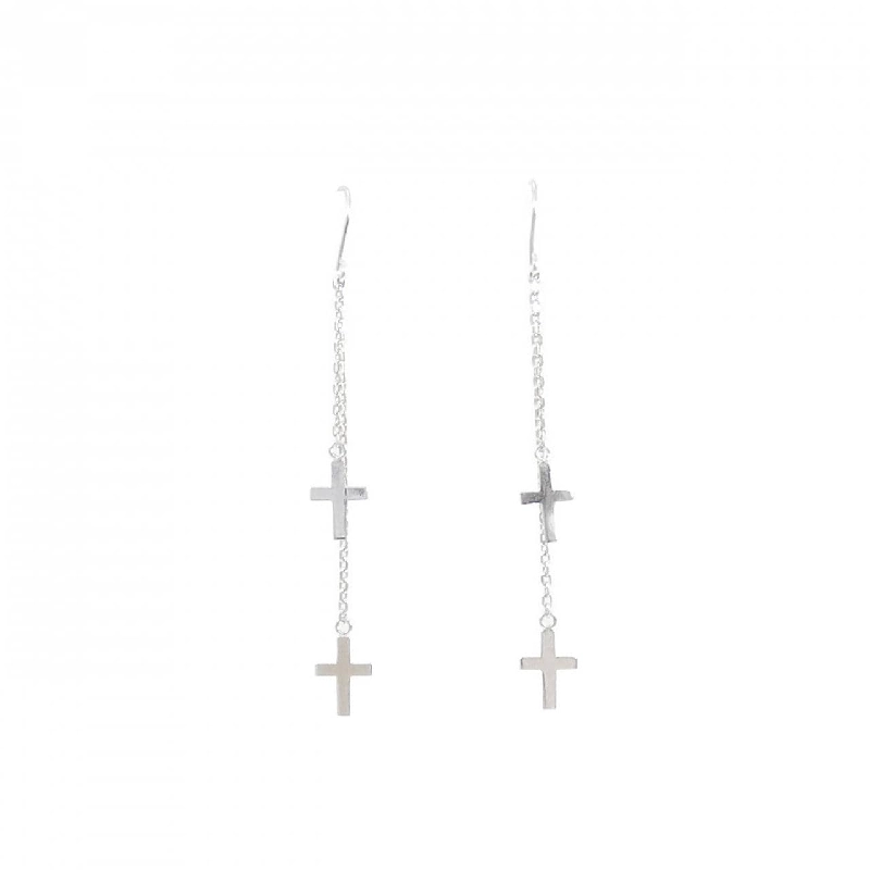 K14WG Khuyên tai chéo - Hàng hiệu Chính hãng 870824