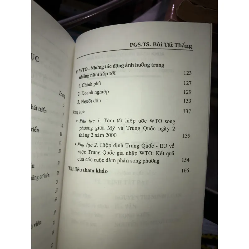 WTO thường thức - PGS.TS.Bùi Tất Thắng 1013156