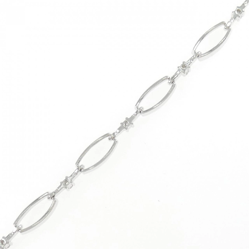 K18WG Vòng tay kim cương 0.20CT - Hàng hiệu Chính hãng 878614