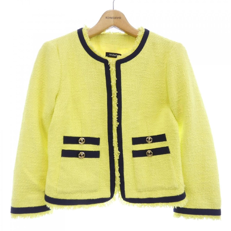 【Mã giảm giá】Max & Co Áo khoác không cổ 639126