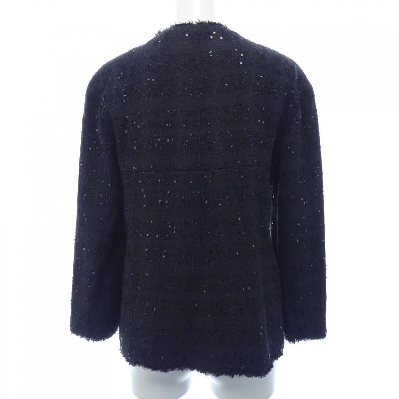 【Khuyến mãi】Áo khoác không cổ CHANEL 639580