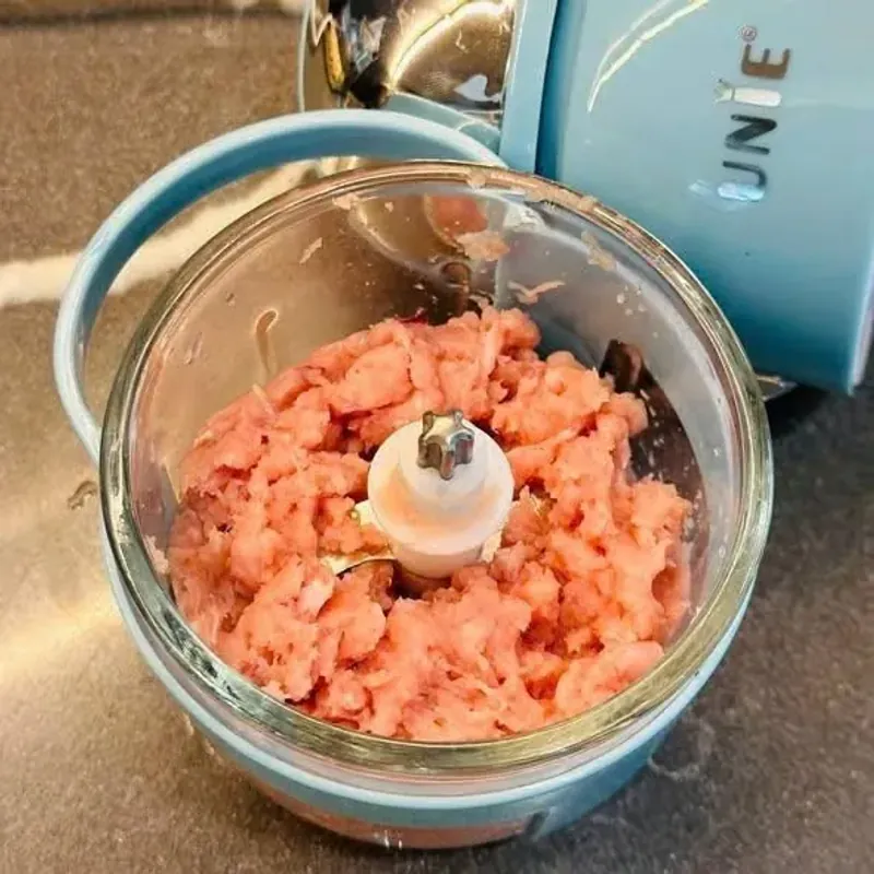 Máy xay mini UMB02 nhỏ gọn, cối thủy tinh kháng khuẩn, lưỡi dao 3 tầng bằng inox304 792934