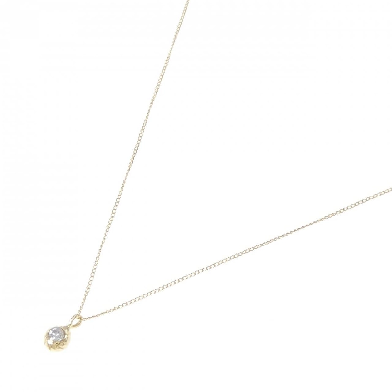 K18YG Dây chuyền kim cương - Hàng hiệu Authentic 858765