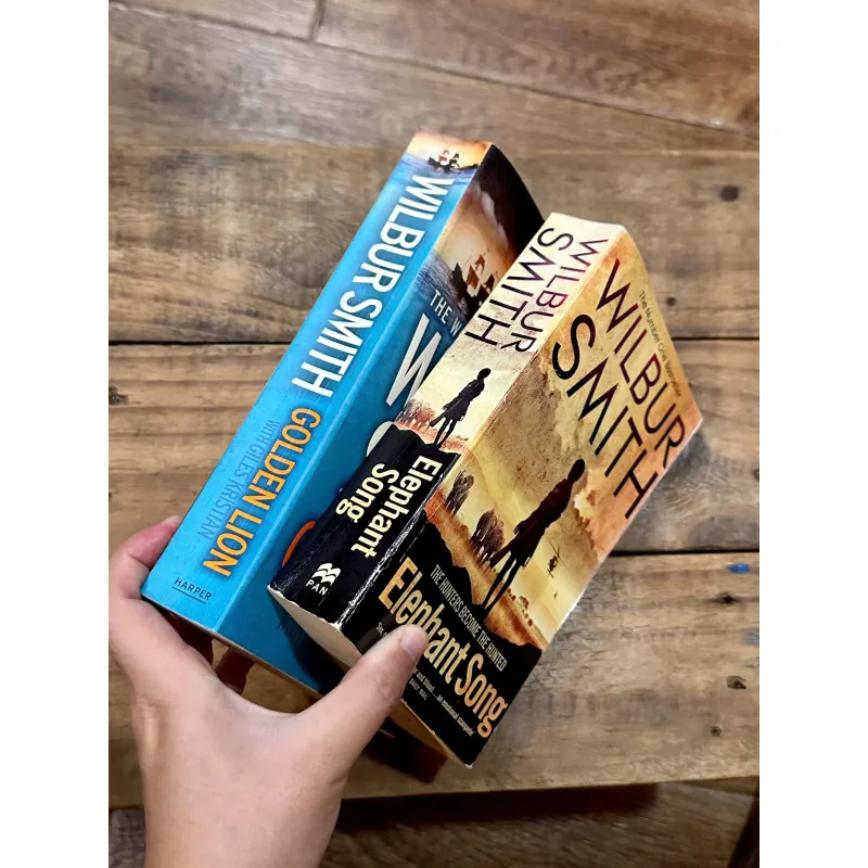 Combo Sách Wilbur Smith - Elephant Song/Golden Lion 736278