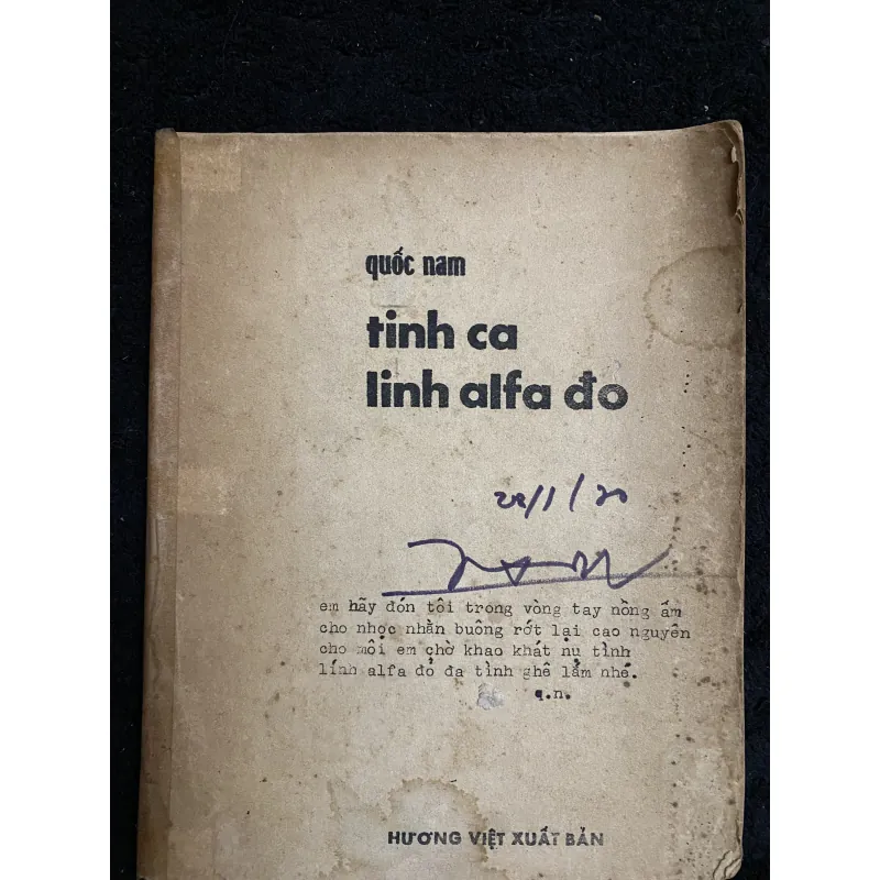 Tình ca lính anpha đỏ- Quốc Nam 1004143