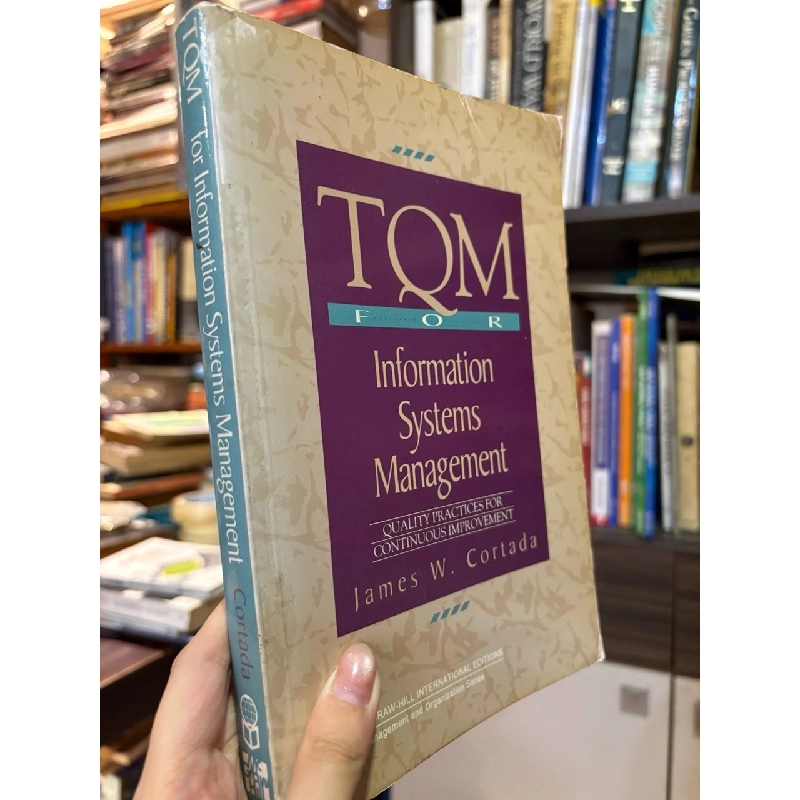 TQM for information systems management - James W. Cortada 999753