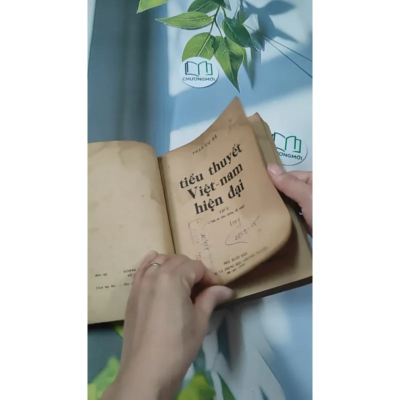 [MIỄN PHÍ BỌC SÁCH] [XƯA] Tiểu Thuyết Việt Nam Hiện Đại 2 (1978) - Phan Cự Đệ 776017