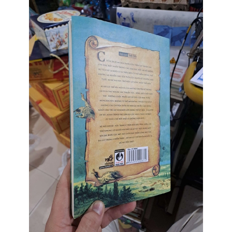 Những Cuộc Phiêu Lưu Kì Thú Của Nam Tước Munchausen - Rudolf Erich Raspe - 2016 mới 70% ẫm - MẸ VÀ BÉ - HMT3012 924140